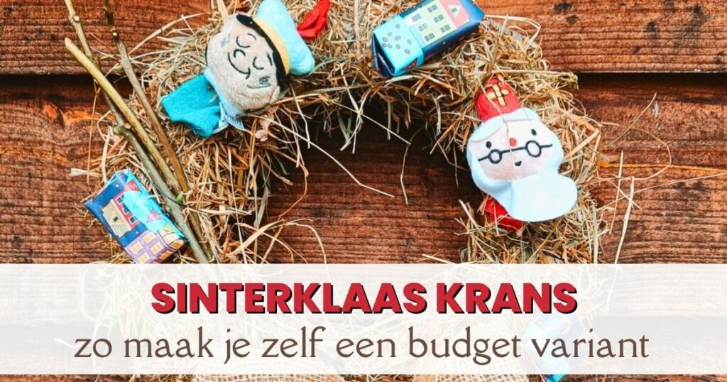 Zo maak je zelf een budget Sinterklaas krans - MizFlurry - activiteiten ...